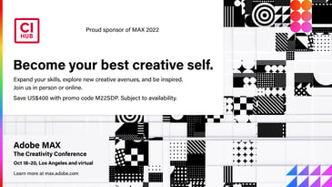 CI HUB Gold Sponsor at Adobe MAX 2022 