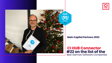 CI HUB is number 22 in the list of the most successful 50 software companies in Germany