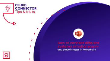 How to connect different systems simultaneously & place images in PowerPoint