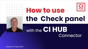 How to use the Check Panel