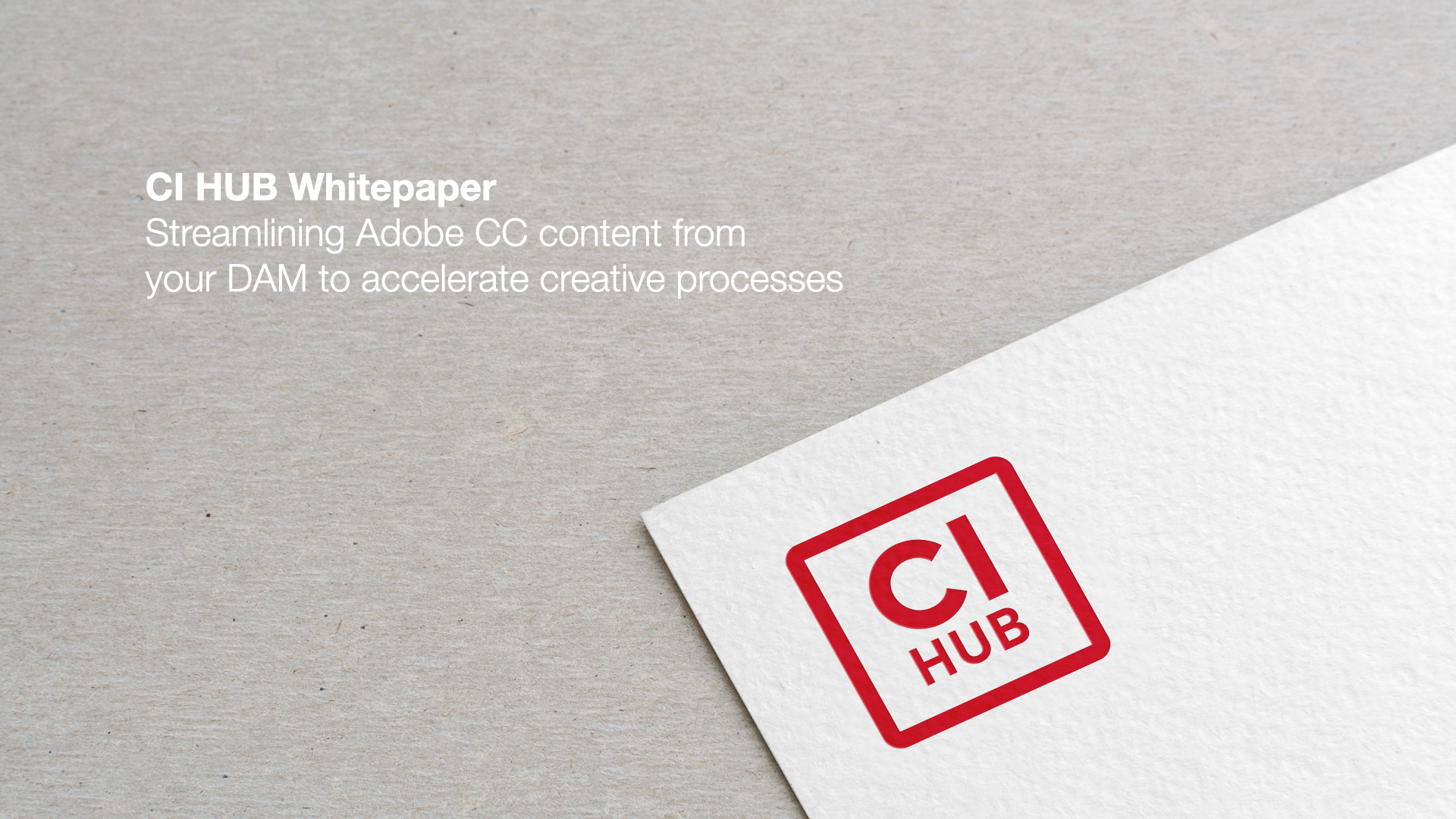 CI-HUB-Whitepaper​