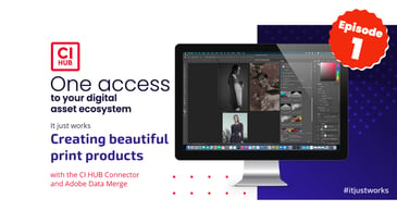 It just works - Episode 1: Creating semi-automated print products using the CI HUB Connector