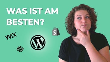 WordPress vs. Wix, Squarespace und Co. - was ist anders?