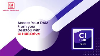 Access your DAM from your desktop with CI HUB Drive