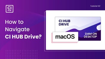 How to navigate CI HUB Drive