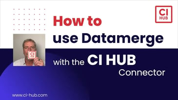 How to Use InDesign Data Merge with the CI HUB Connector