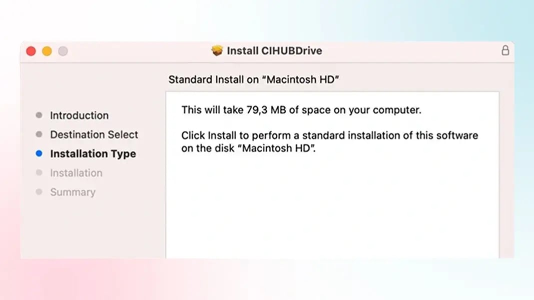 install-ci-hub-drive