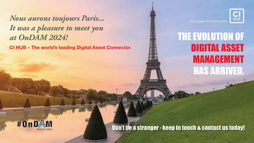 CI HUB attended OnDAM Paris 2024 blog header