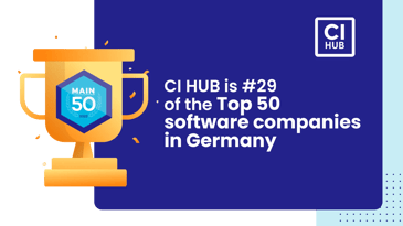 CI HUB is number 29 of the Top 50 software companies in Germany