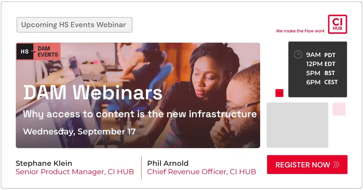 HS Events Webinar: Why Access to Content is the New Infrastructure