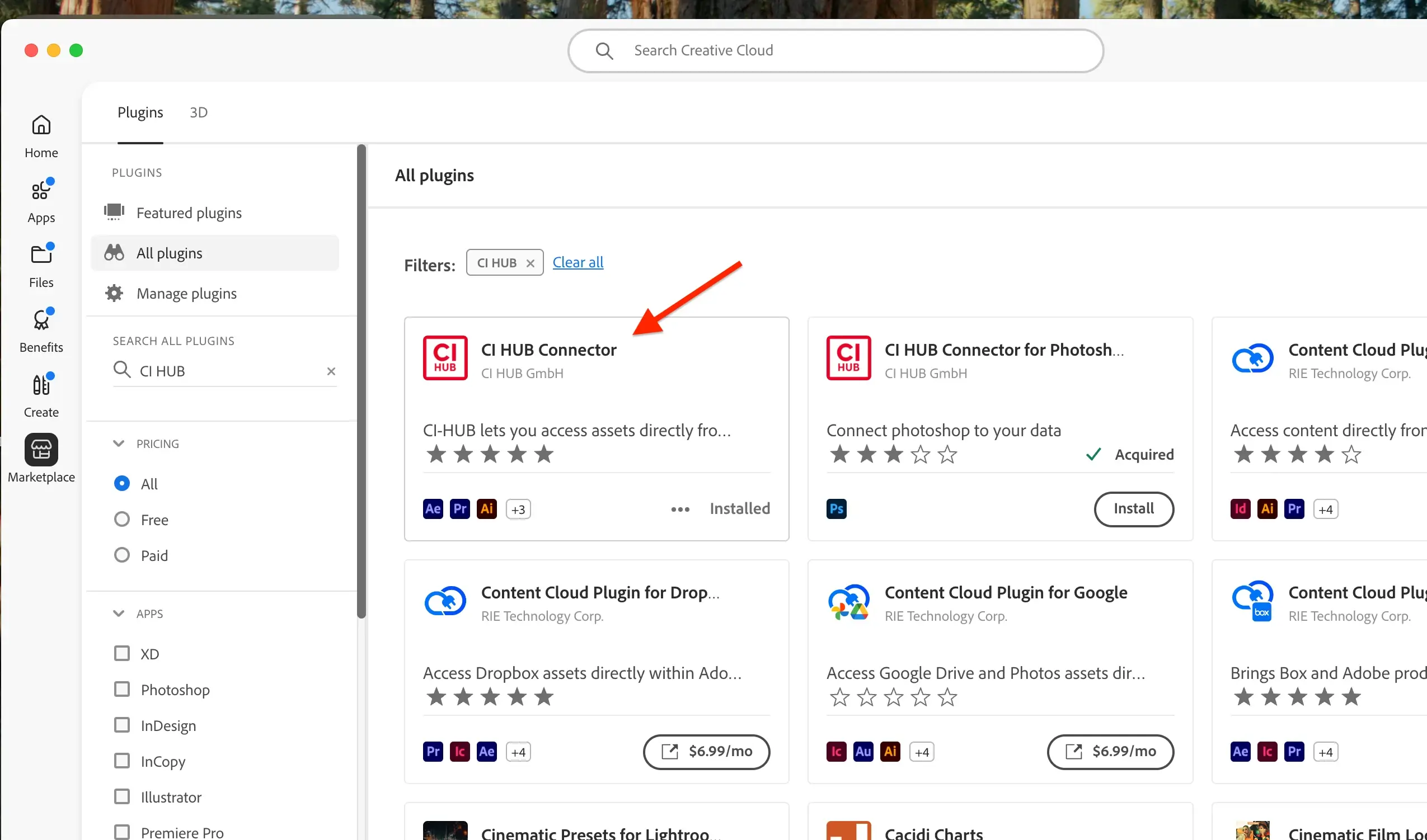 ci-hub-get-started-connector-professional-adobe-step2
