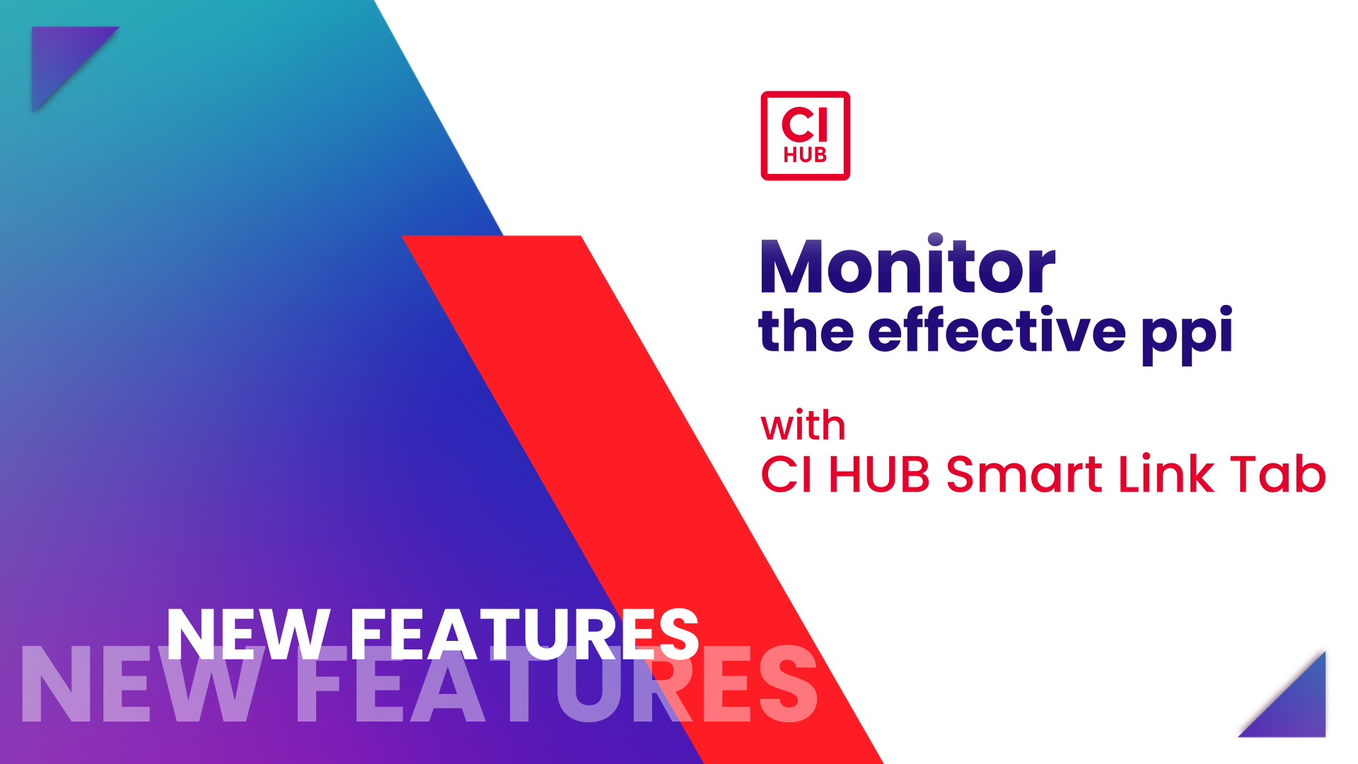 CI HUB Feature Shorty: Monitor the effective ppi