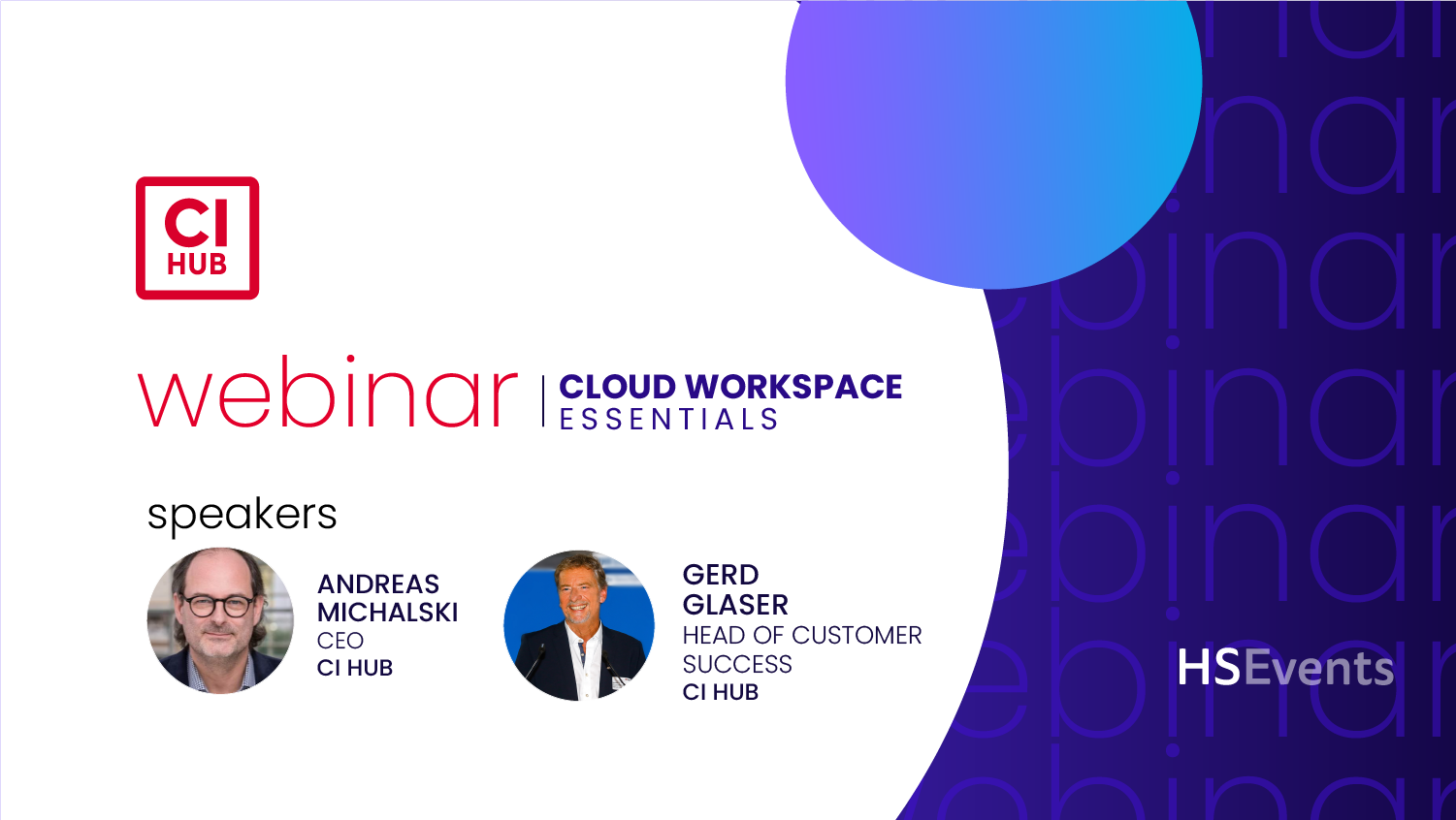 Join us on the “Cloud Workspace Essentials”...