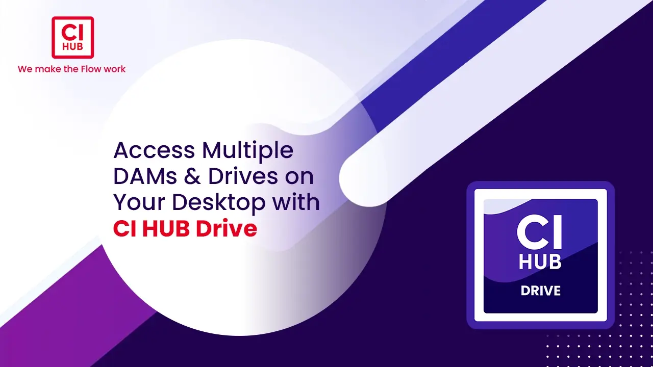 How to Access Multiple DAMs & Drives on your Desktop with CI HUB Drive