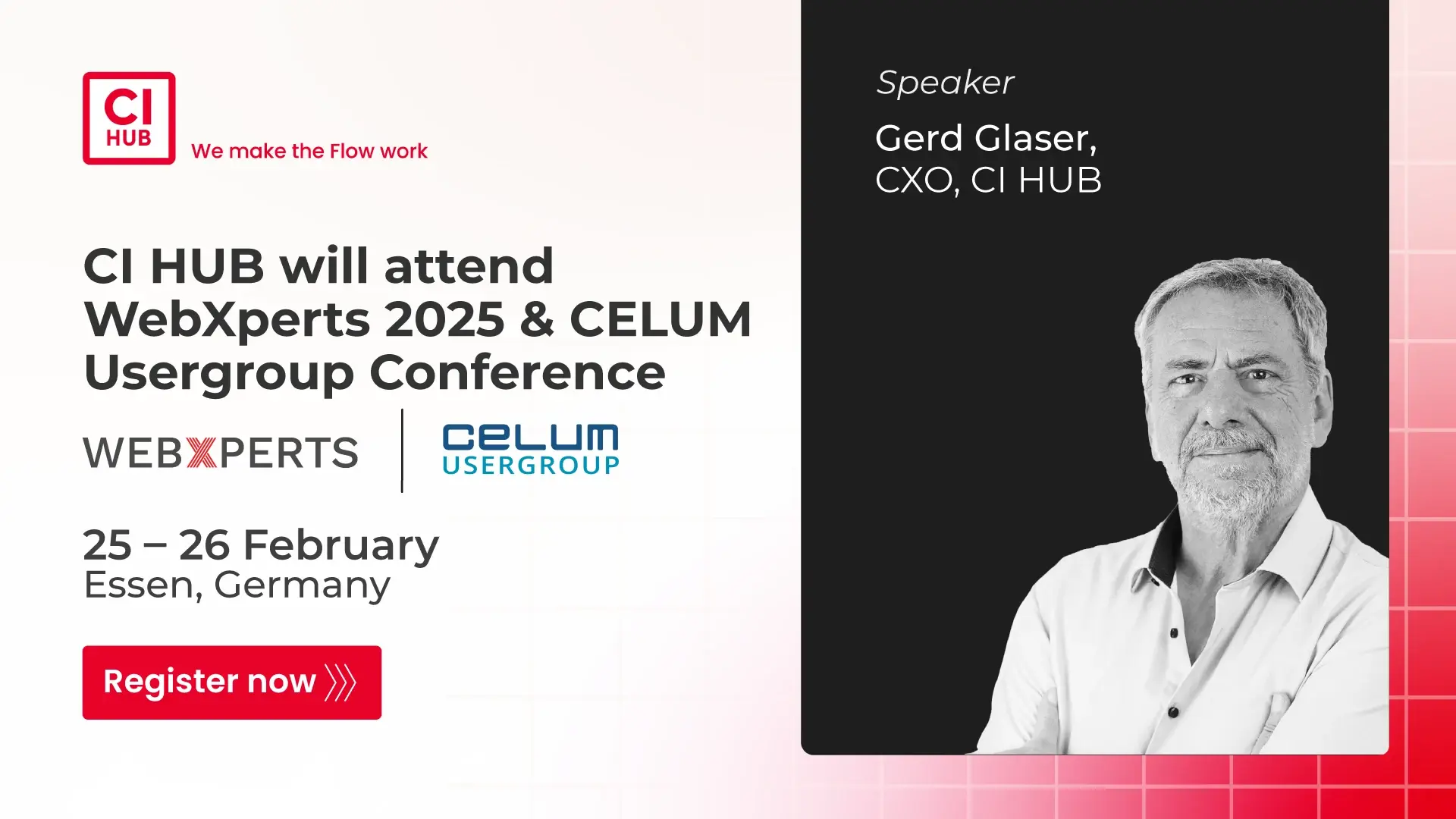 CI HUB will attend WebXperts 2025 & CELUM...