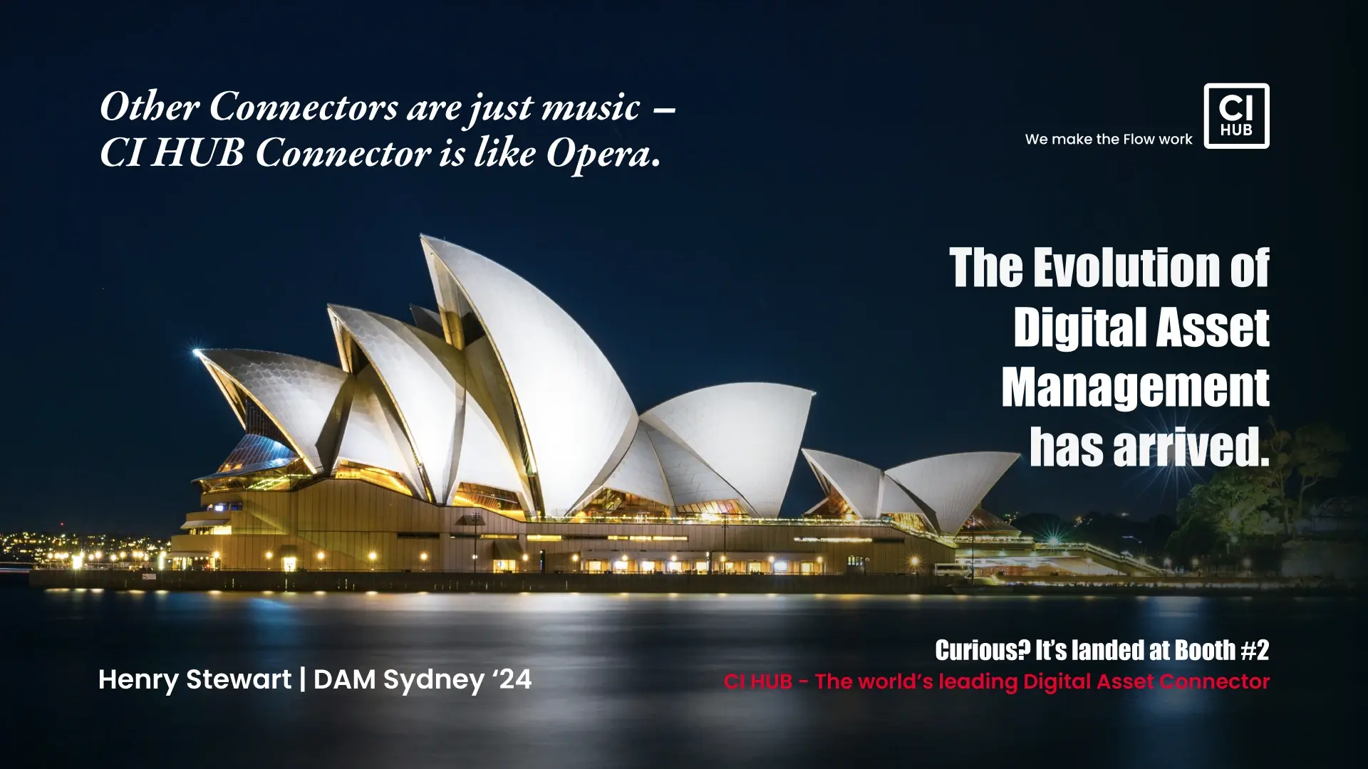 Meet CI HUB at DAM Sydney 2024!