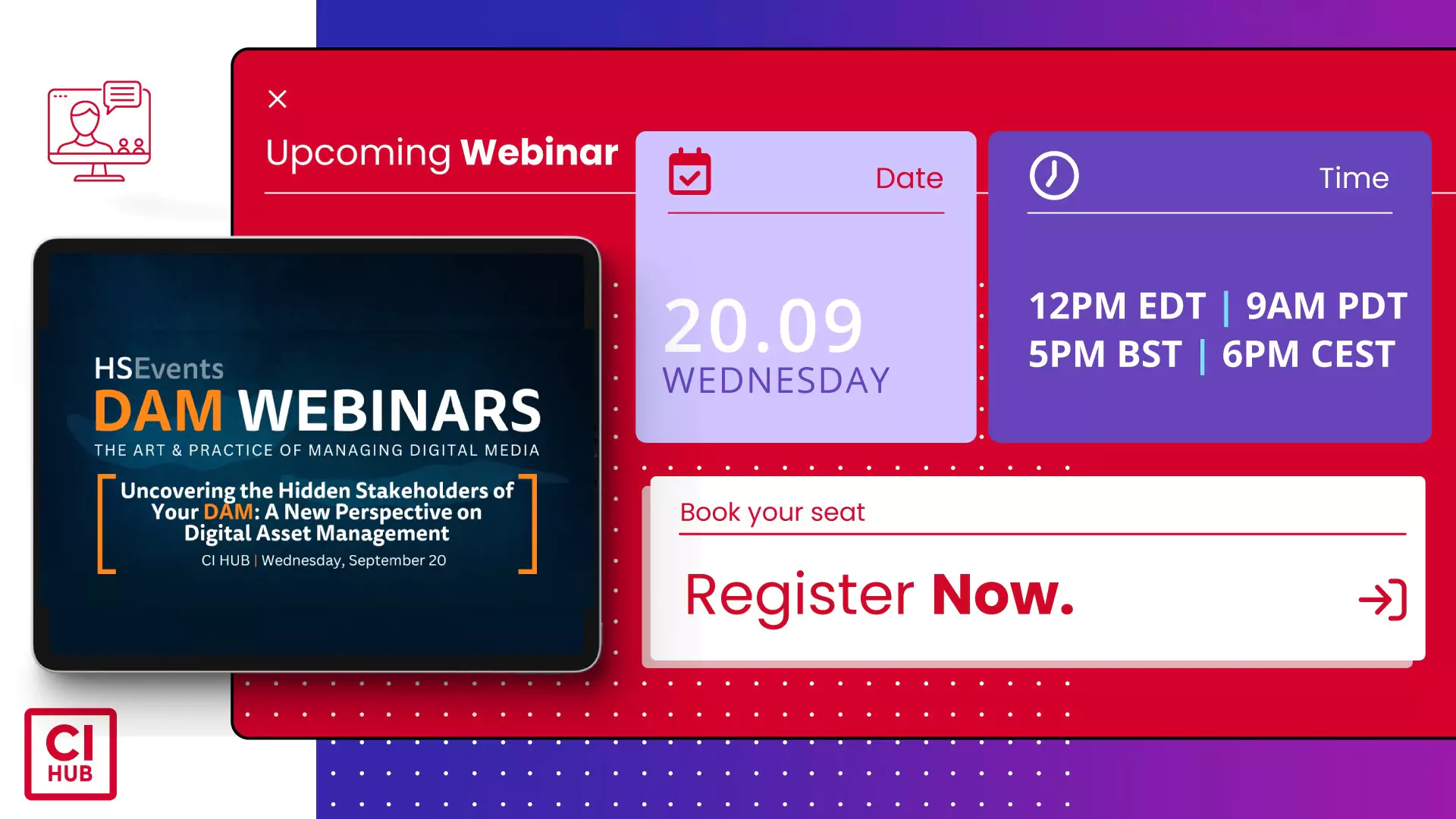HSE Webinar 'Uncovering the Hidden Stakeholders of Your DAM: A New Perspective on Digital Asset Management'