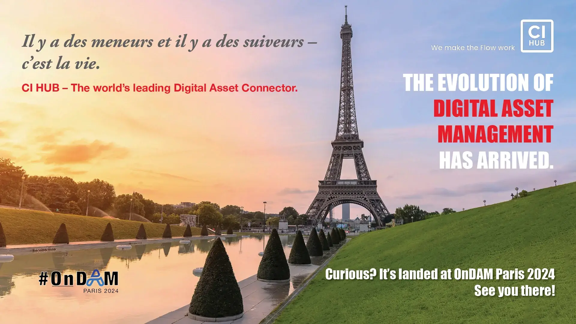 Meet CI HUB at OnDAM Paris 2024!